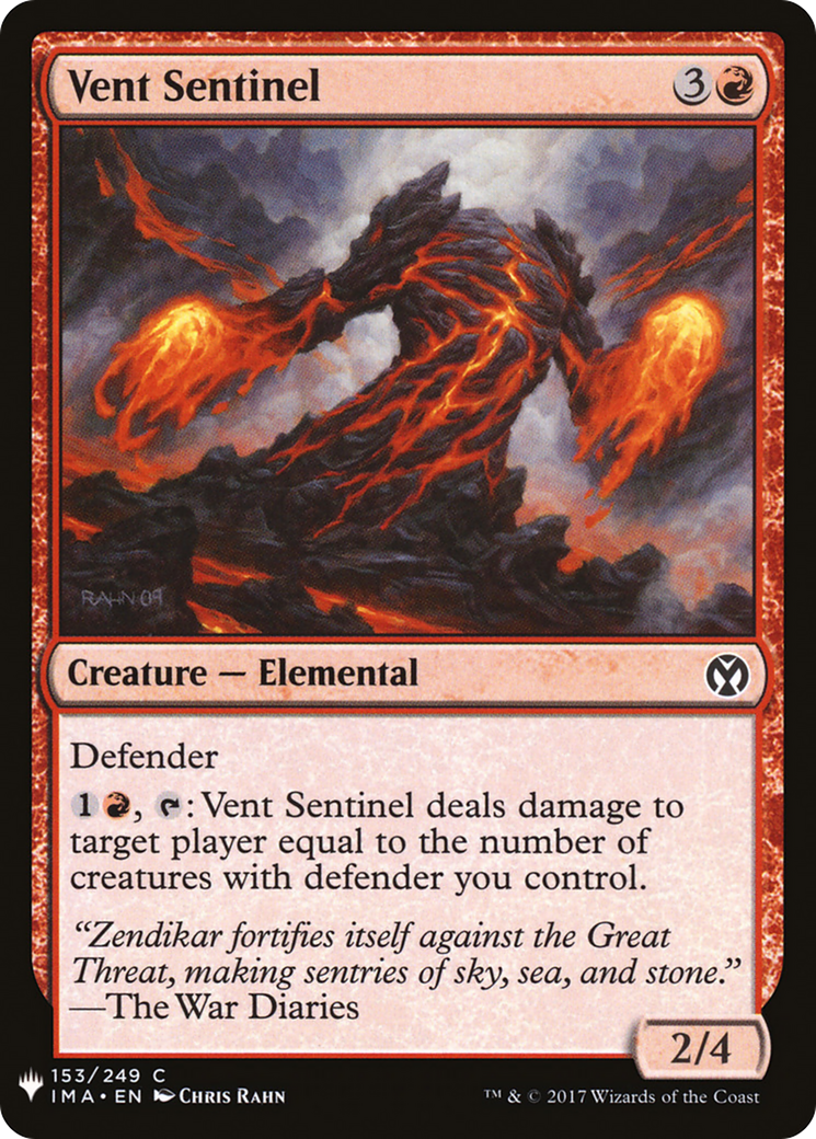 Vent Sentinel (LIST-153) - The List