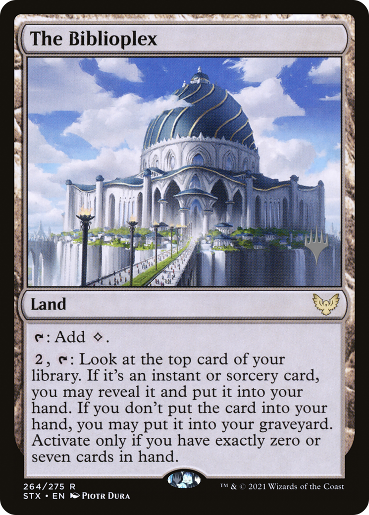 The Biblioplex (PPSTX-264) - Strixhaven: School of Mages Promos