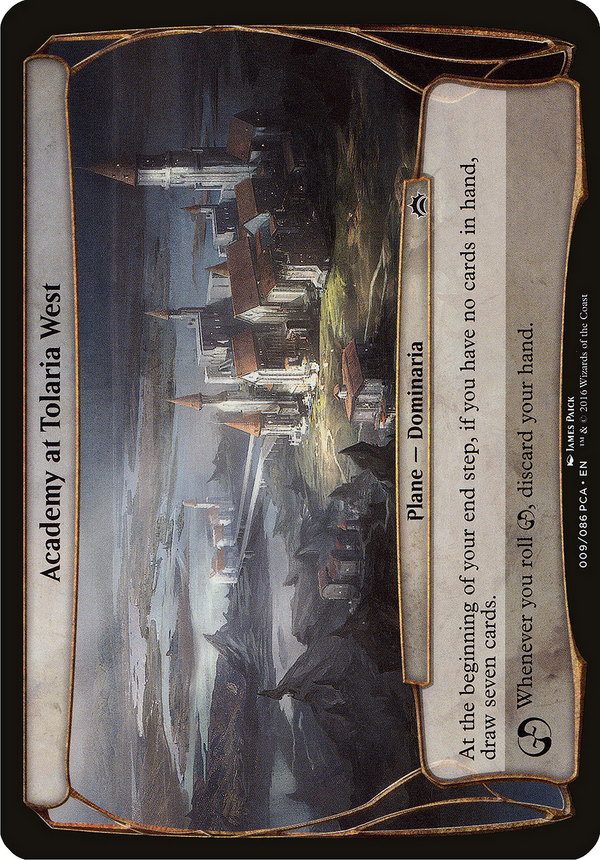 Academy at Tolaria West (Planechase Anthology) (OVER-) - Planechase Anthology Planes