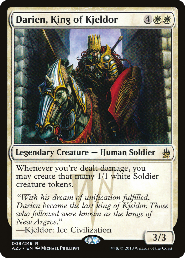 Darien, King of Kjeldor (A25-009) - Masters 25 Foil