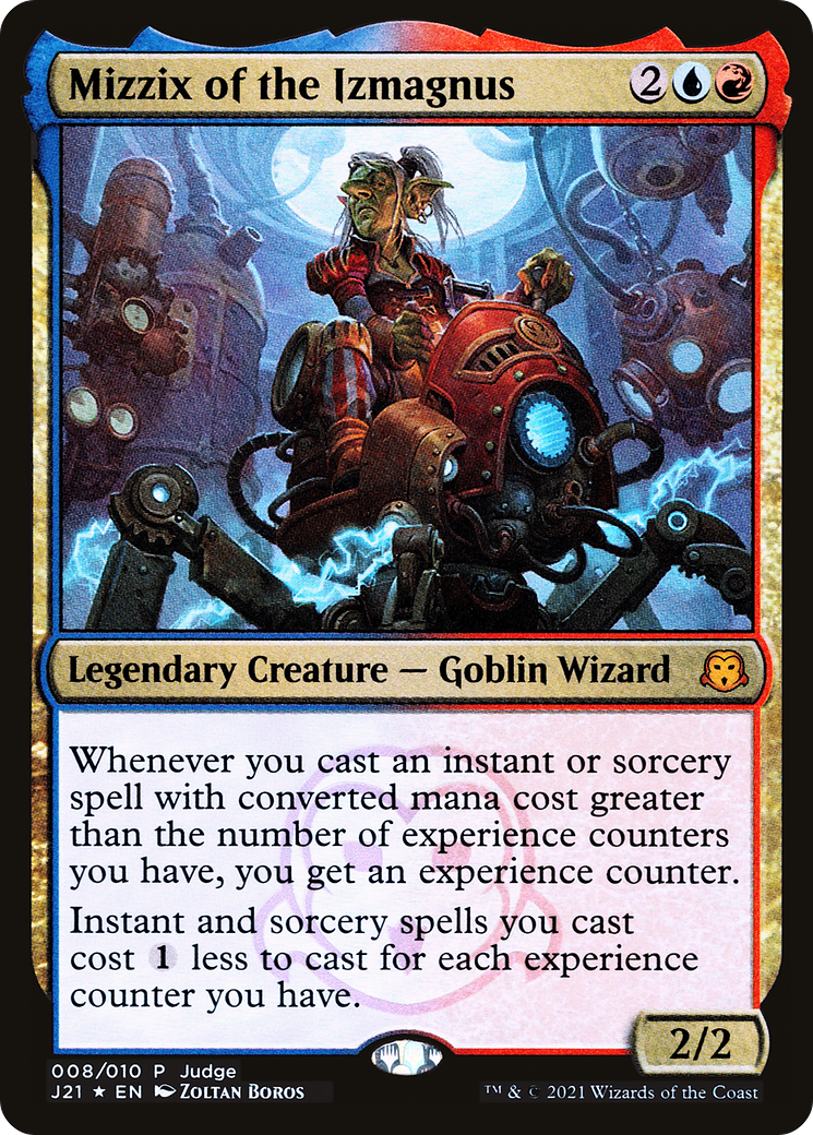 Mizzix of the Izmagnus (JDG-008) - Judge Gift Cards 2021 Foil