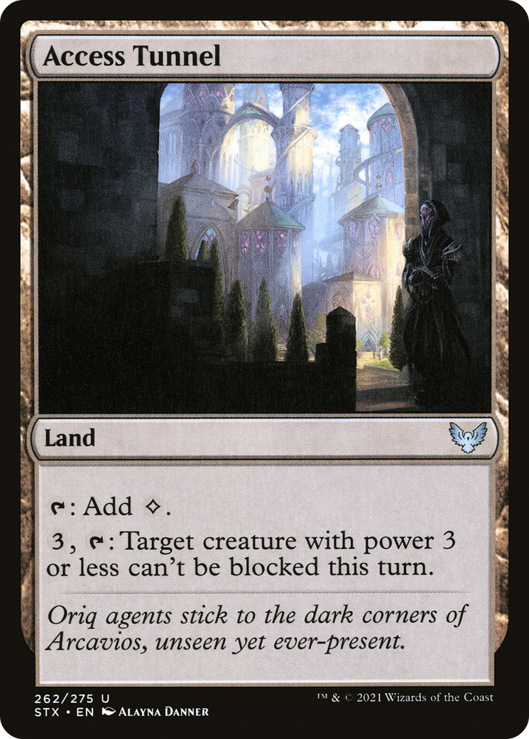 Access Tunnel (STX-262) - Strixhaven: School of Mages Foil