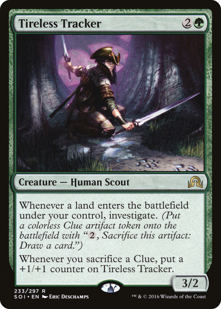Tireless Tracker (SOI-233) - Shadows over Innistrad Foil