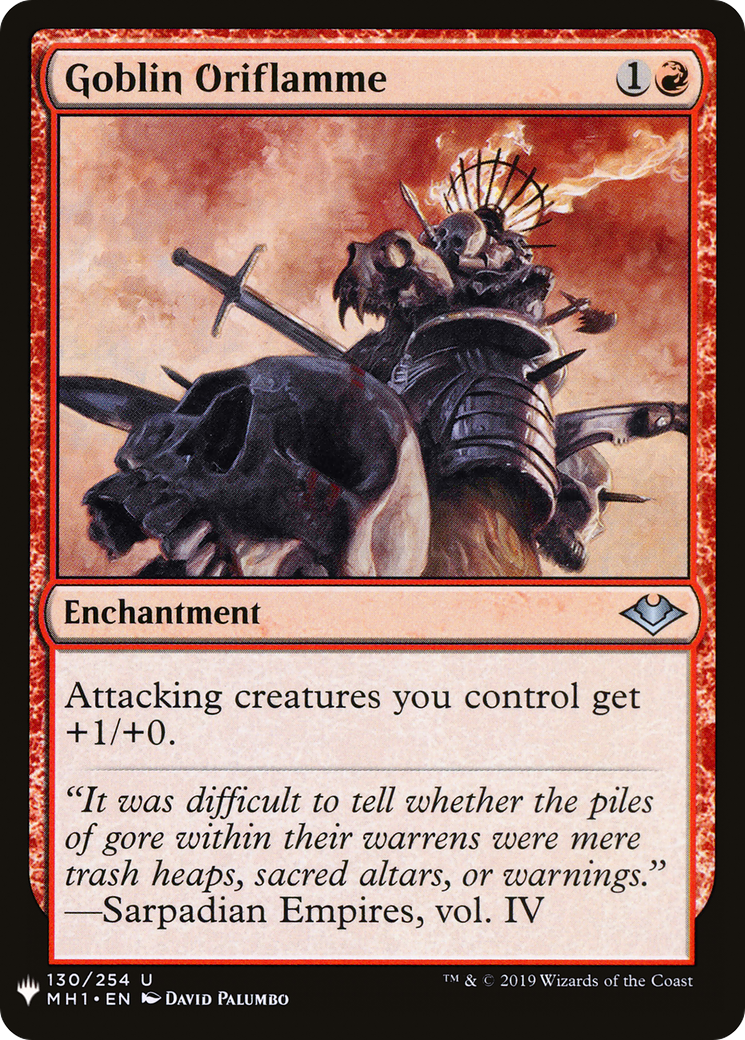 Goblin Oriflamme (LIST-130) - The List