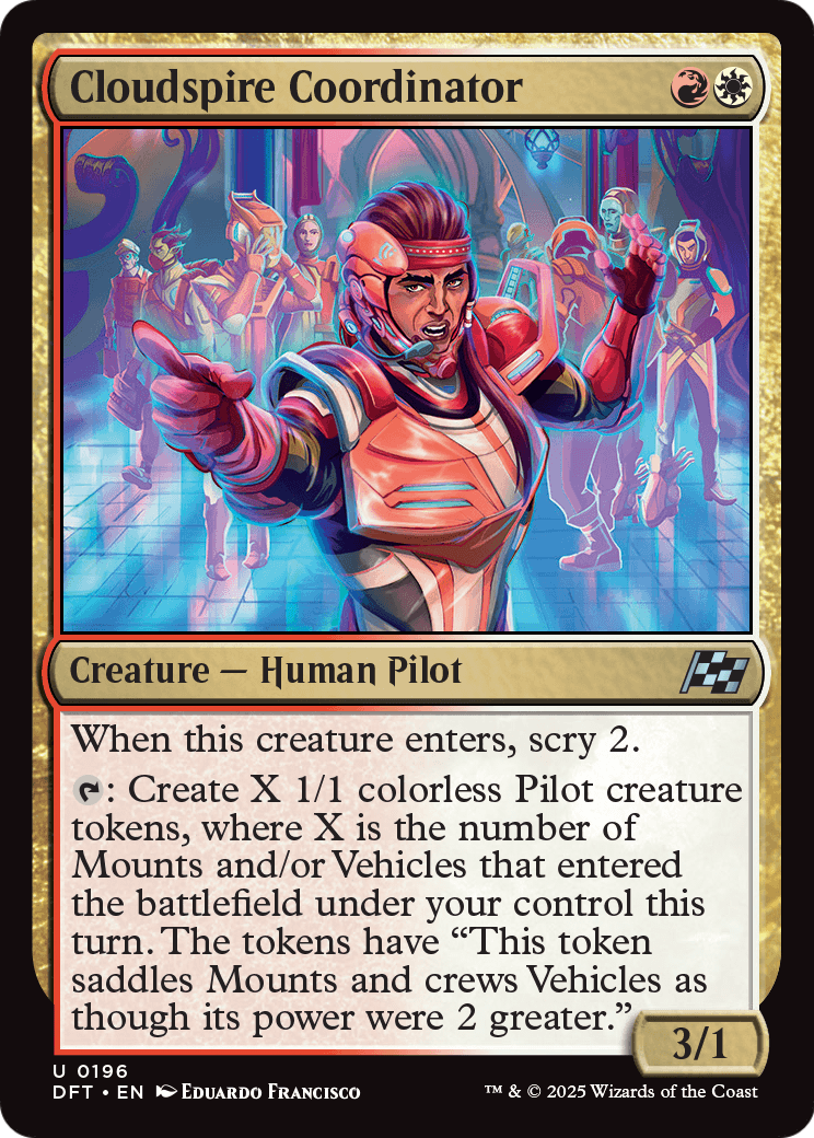 Cloudspire Coordinator (DFT-196) - Aetherdrift Foil