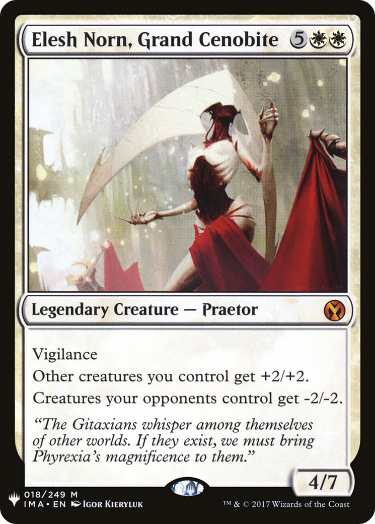 Elesh Norn, Grand Cenobite (LIST-018) - The List