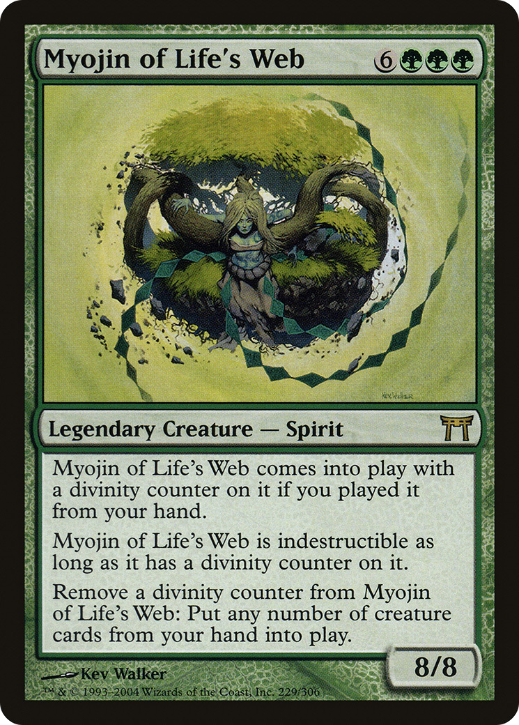 Myojin of Life's Web (CHK-229) - Champions of Kamigawa