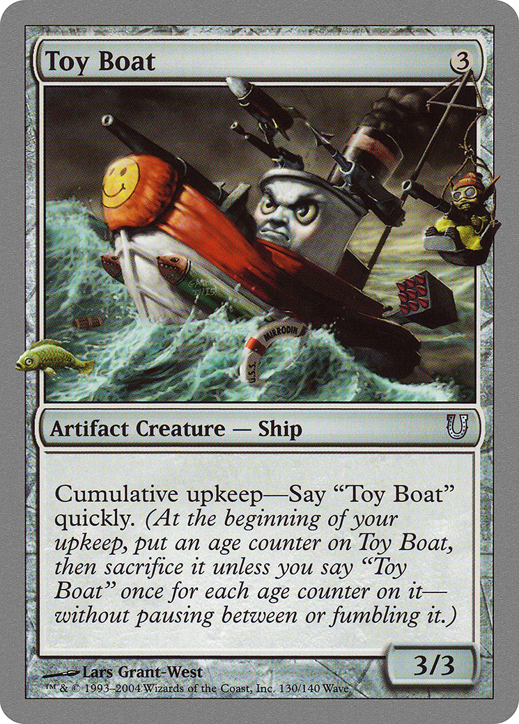 Toy Boat (UNH-130) - Unhinged Foil