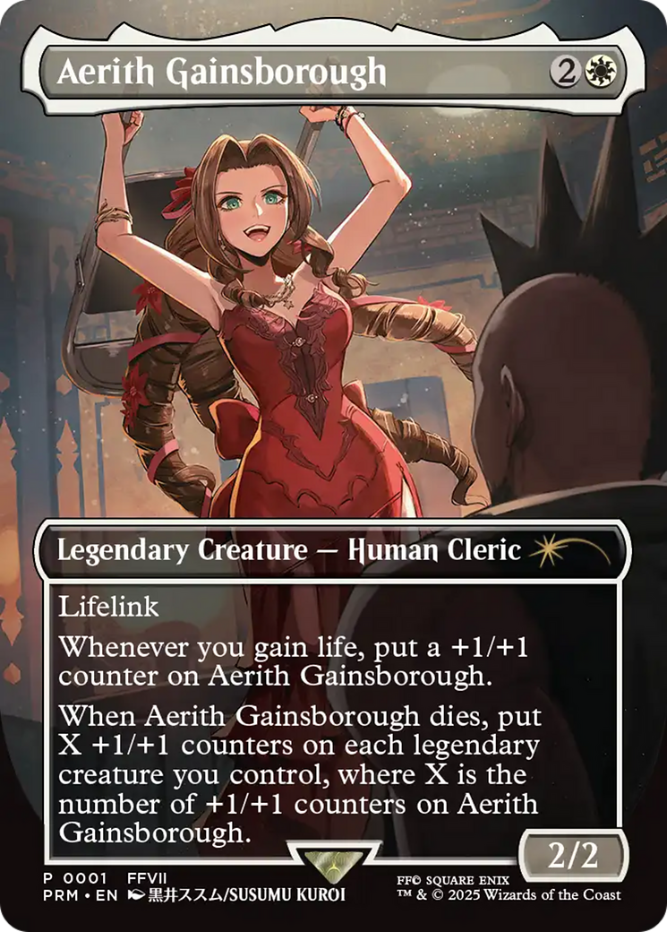 Aerith Gainsborough (PTP-001) - Pro Tour Promos (Borderless)