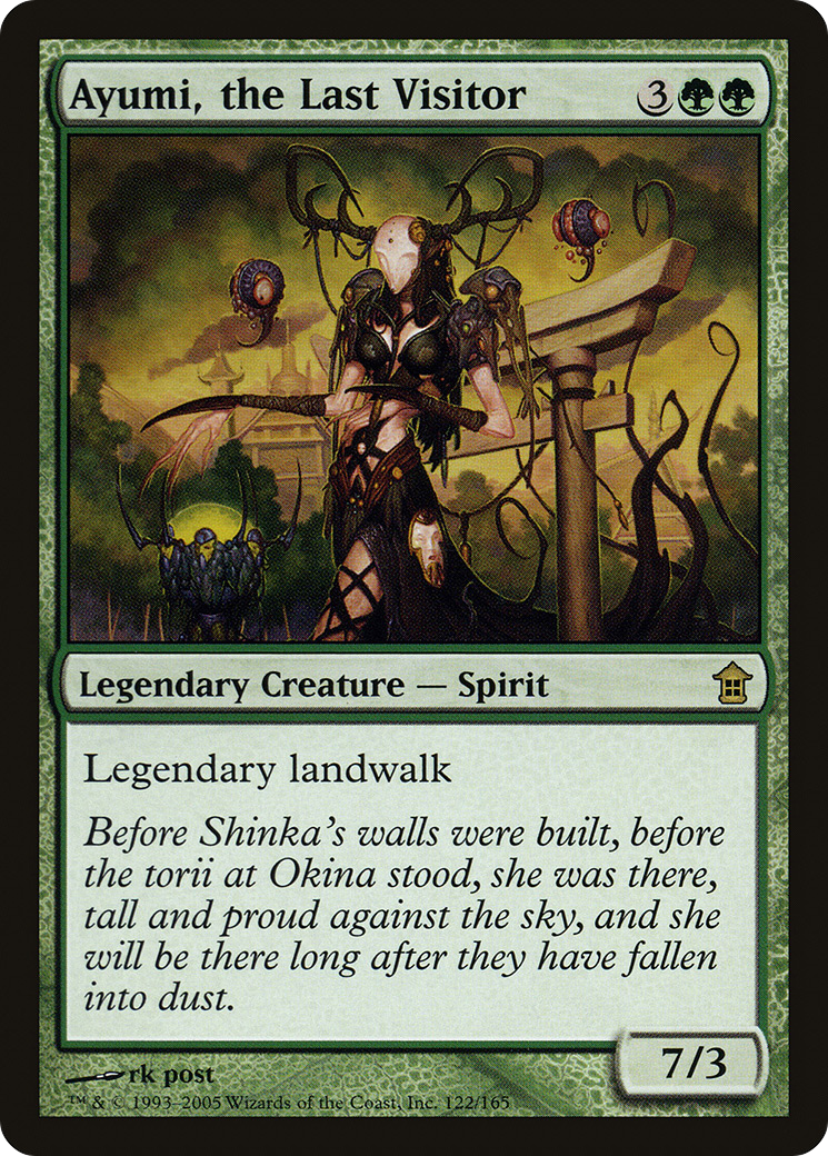Ayumi, the Last Visitor (SOK-122) - Saviors of Kamigawa Foil