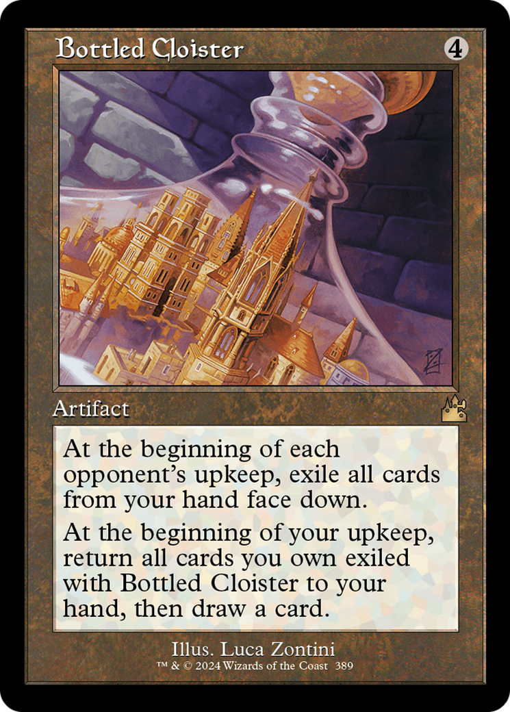 Bottled Cloister (Retro Frame) (RVR-389) - Ravnica Remastered