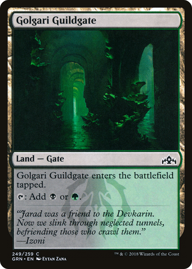 Golgari Guildgate (249) (GRN-249) - Guilds of Ravnica