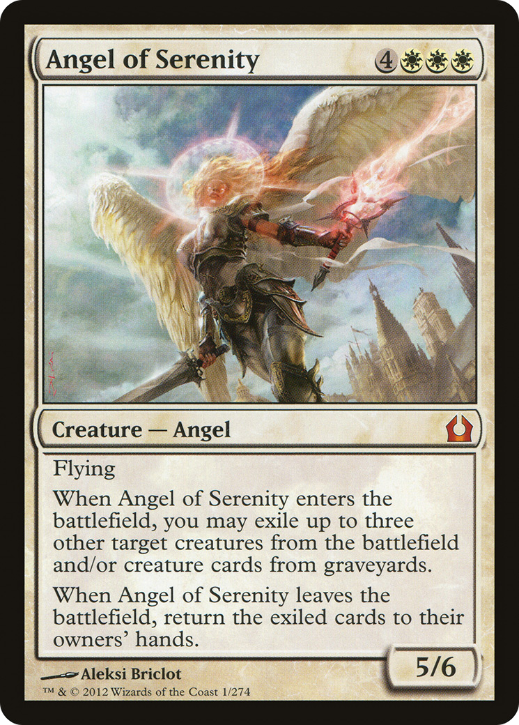 Angel of Serenity (RTR-001) - Return to Ravnica