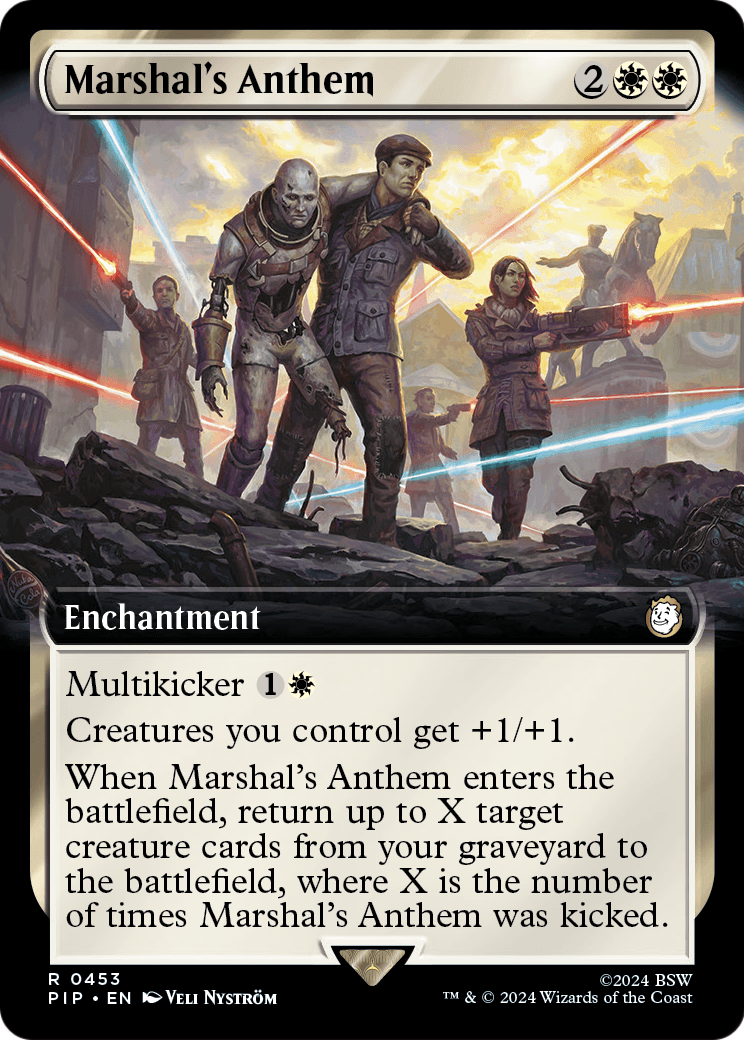 Marshal's Anthem (Extended Art) (PIP-453) - Fallout: (Extended Art) Foil