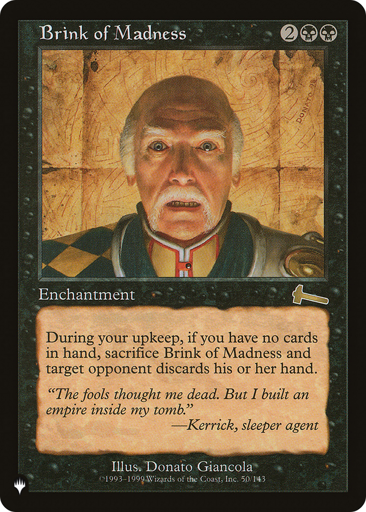 Brink of Madness (LIST-50/143) - The List