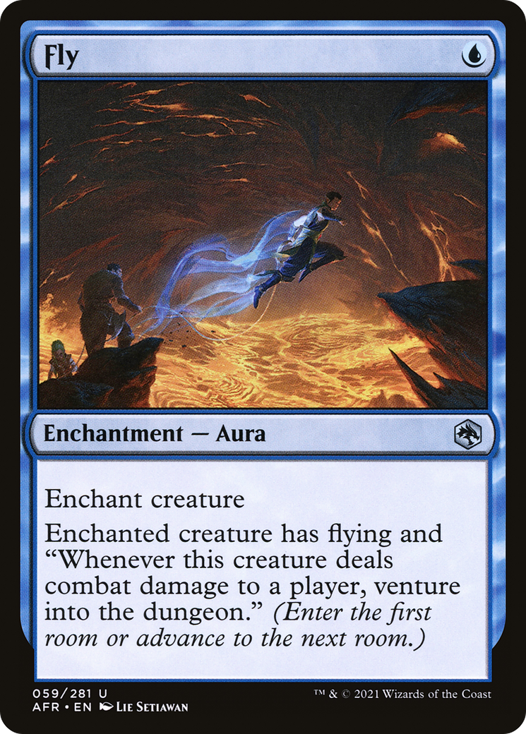 Fly (AFR-059) - Adventures in the Forgotten Realms Foil