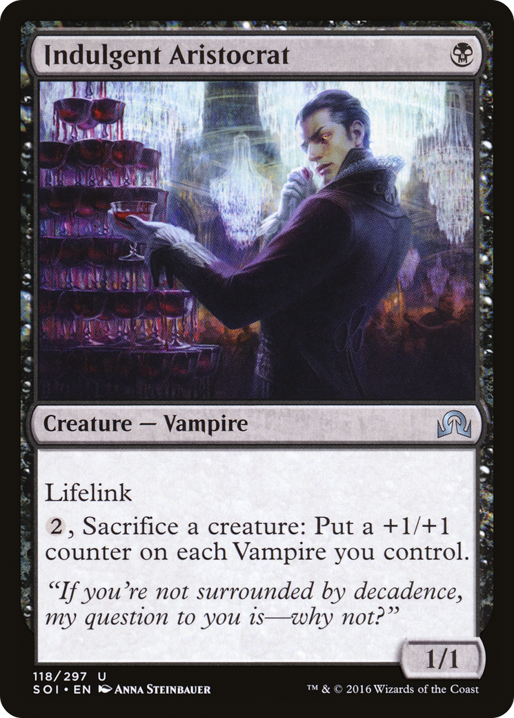 Indulgent Aristocrat (SOI-118) - Shadows over Innistrad Foil