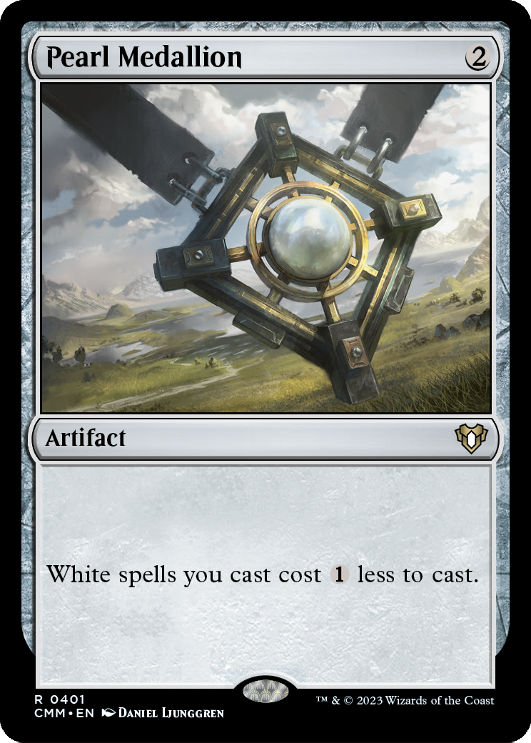 Pearl Medallion (CMM-401) - Commander Masters Foil
