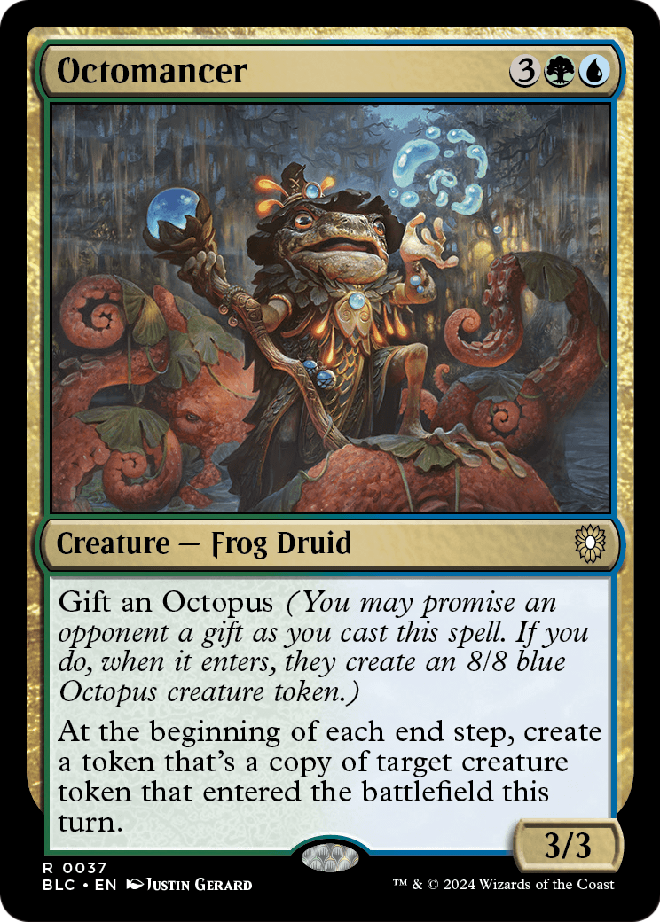 Octomancer (BLC-037) - Bloomburrow Commander