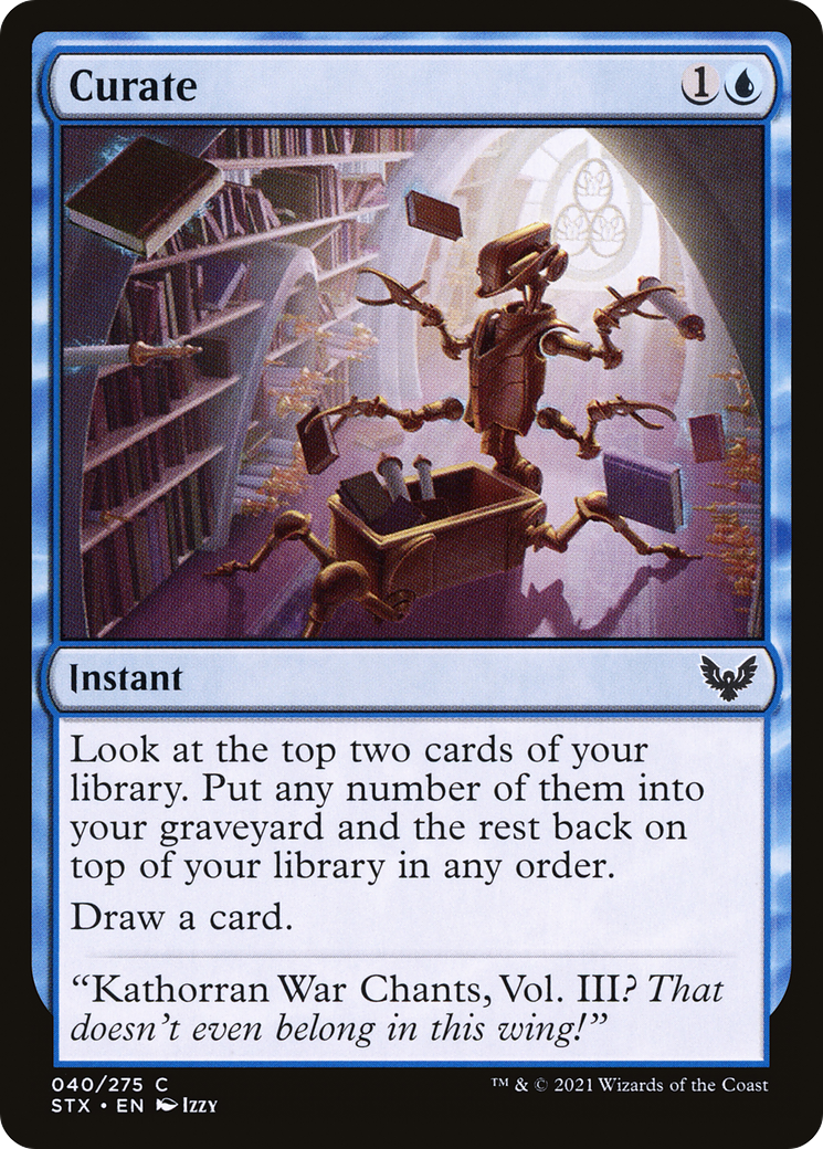 Curate (STX-040) - Strixhaven: School of Mages