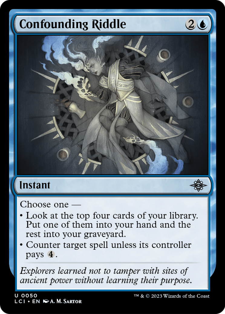 Confounding Riddle (LCI-050) - The Lost Caverns of Ixalan