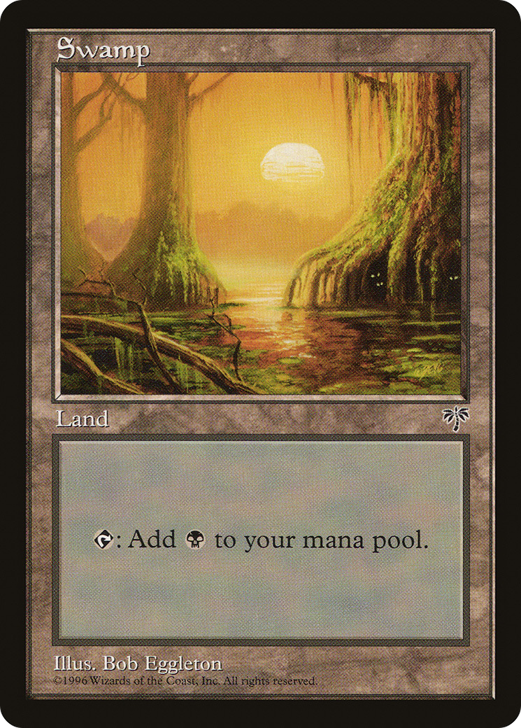 Swamp (Mossy Roots) (MIR-) - Mirage