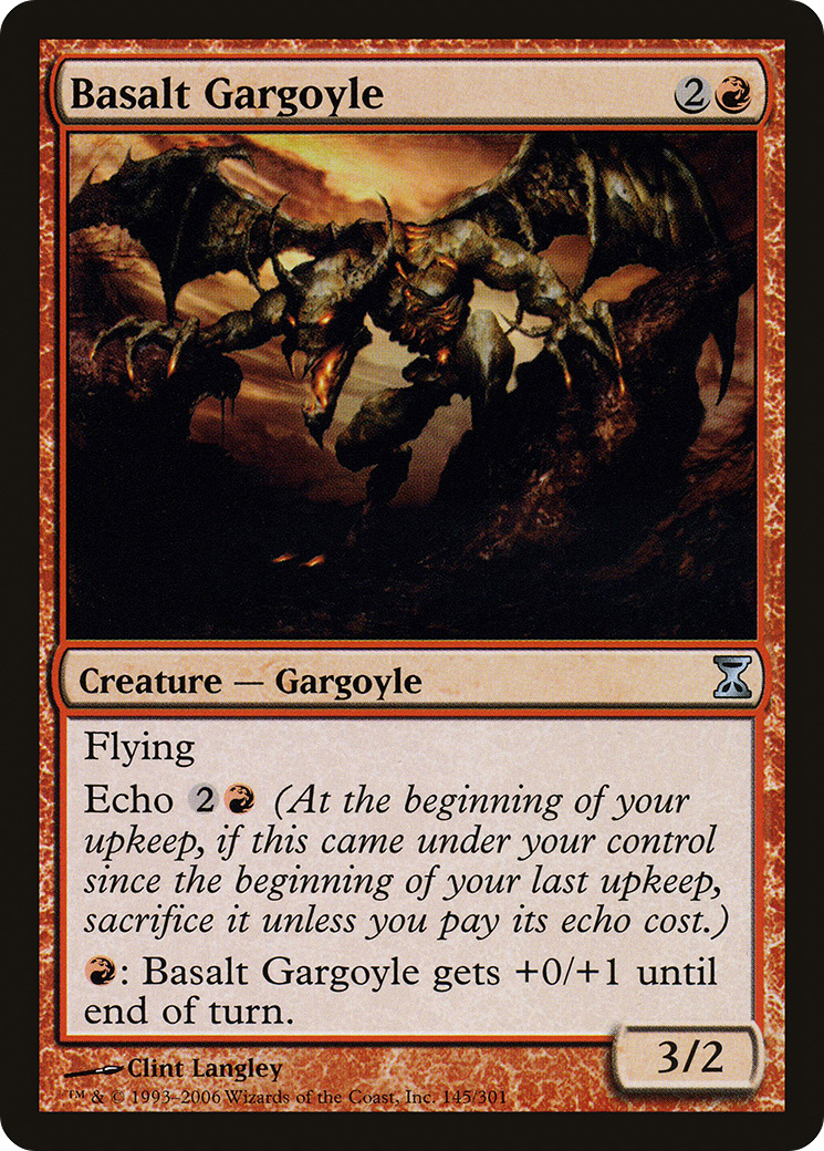 Basalt Gargoyle (TSP-145) - Time Spiral
