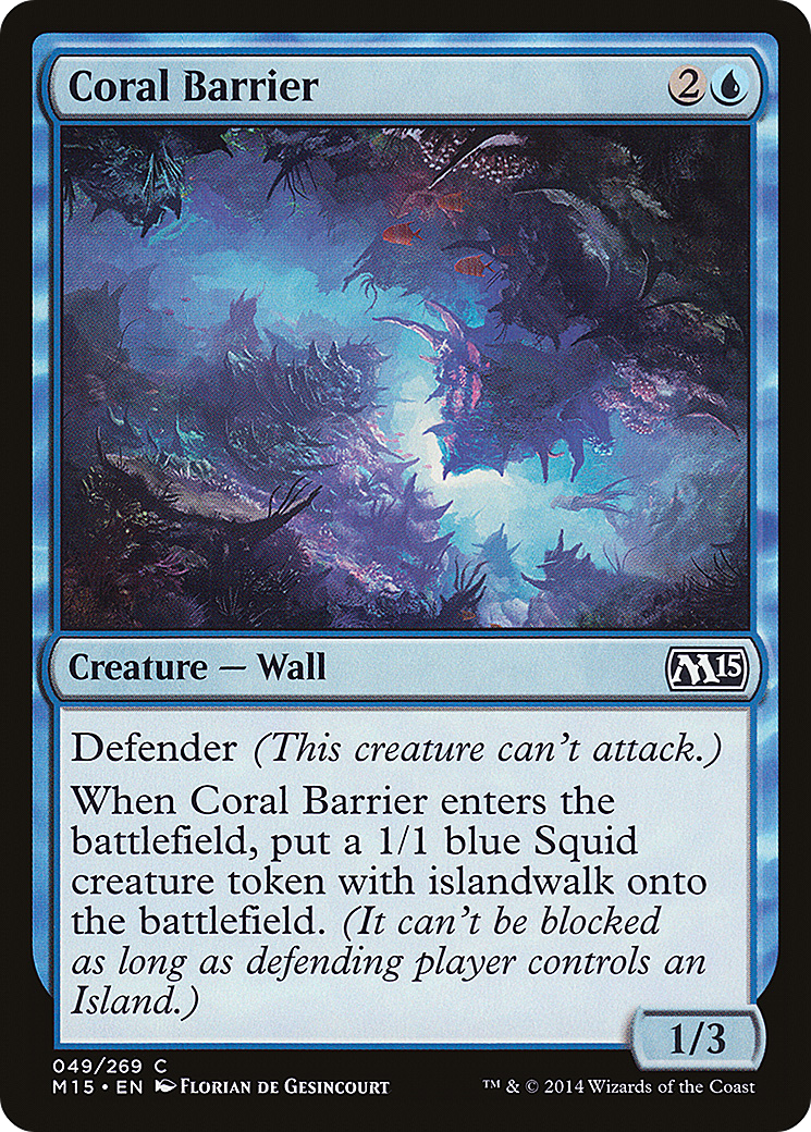 Coral Barrier (M15-049) - Magic 2015