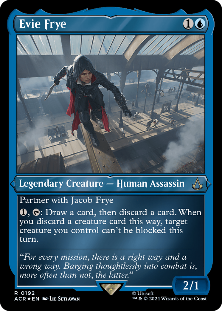 Evie Frye (Foil Etched) (ACR-192) - Assassin's Creed Foil