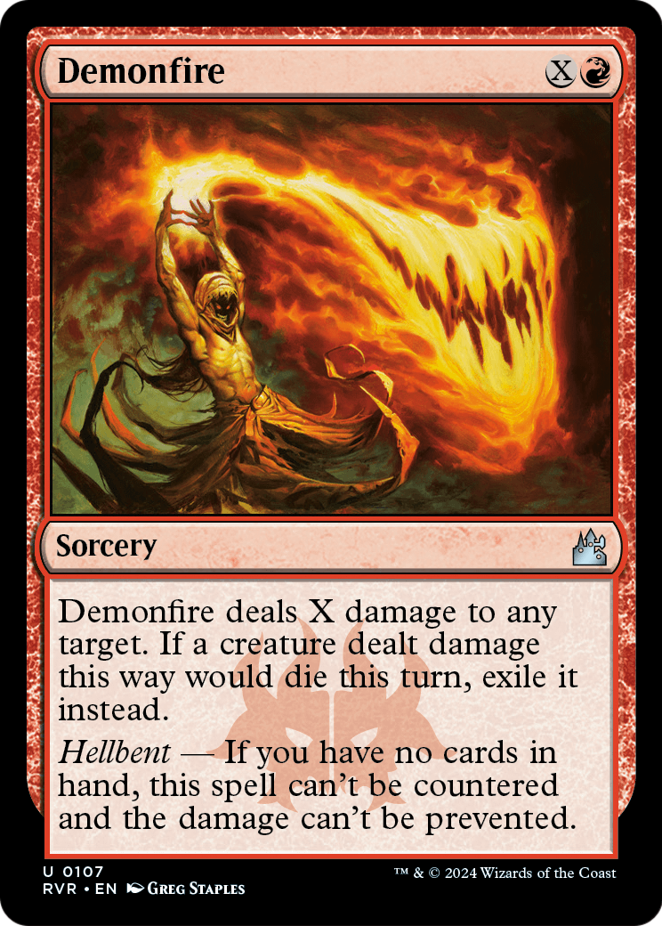 Demonfire (RVR-107) - Ravnica Remastered