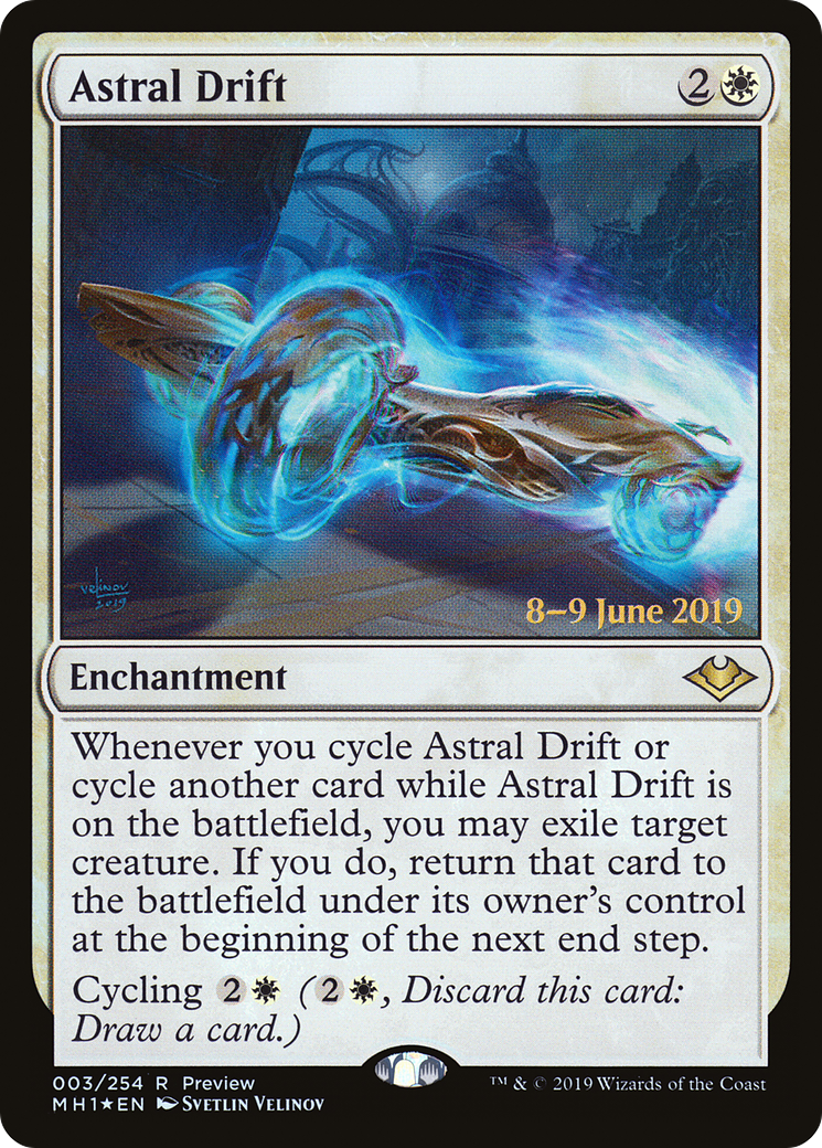 Astral Drift (Alternate Art) (PRE-003) - Modern Horizons Promos Foil