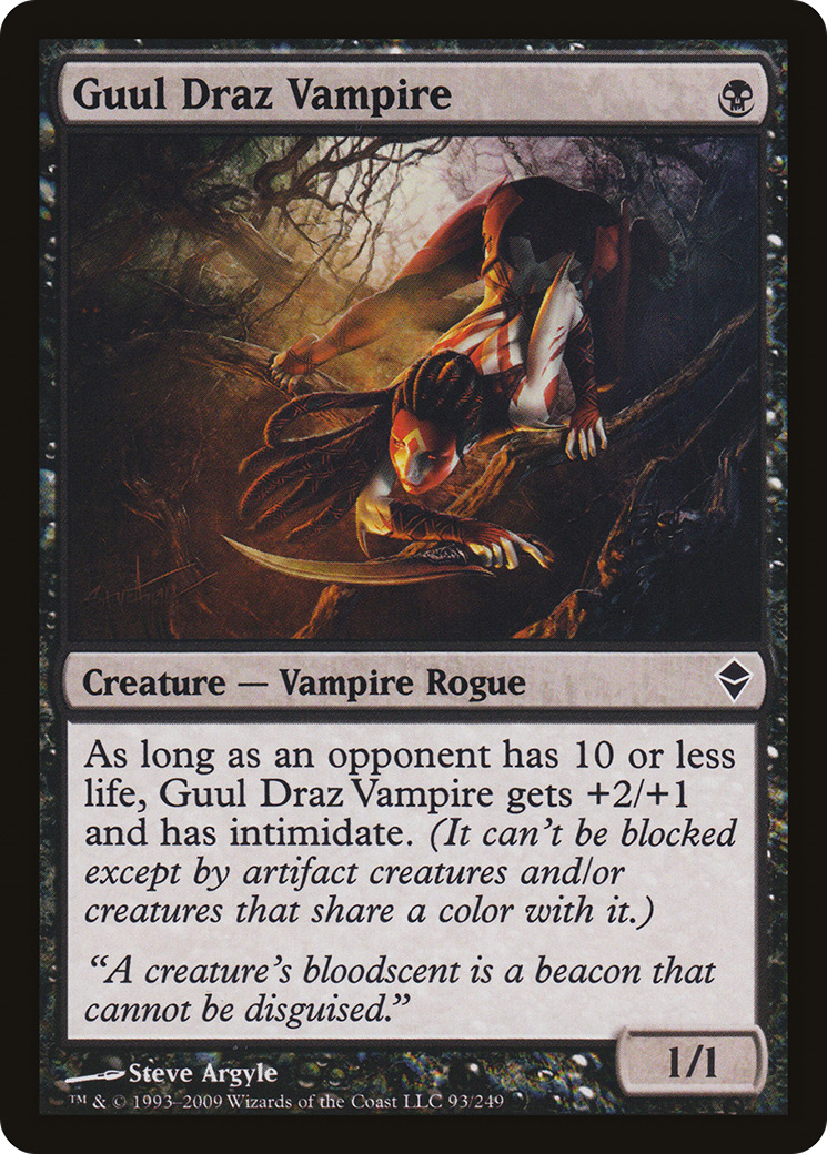 Guul Draz Vampire (ZEN-093) - Zendikar Foil