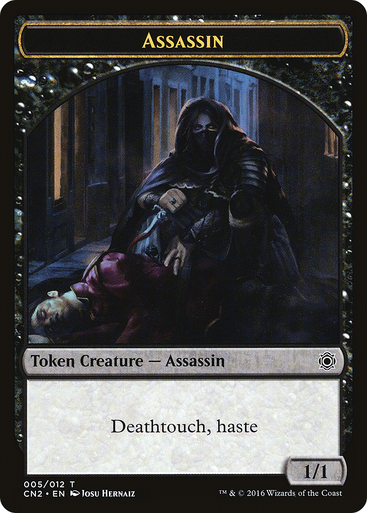 Assassin Token (CN2-005) - Conspiracy: Take the Crown Tokens
