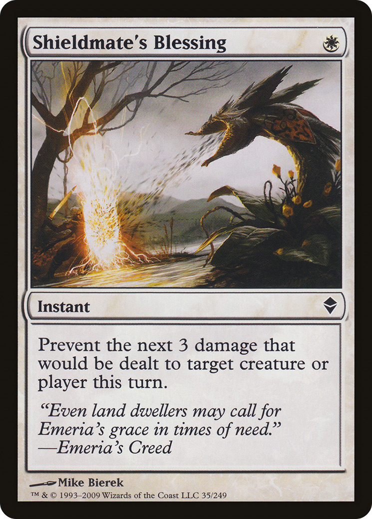 Shieldmate's Blessing (ZEN-035) - Zendikar