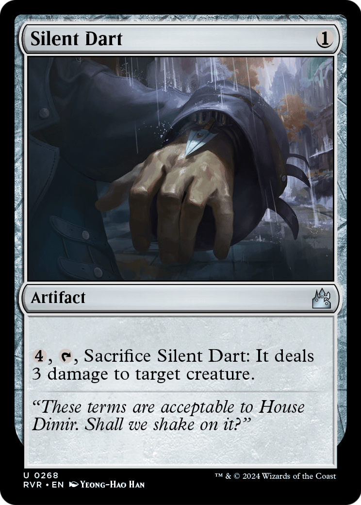 Silent Dart (RVR-268) - Ravnica Remastered