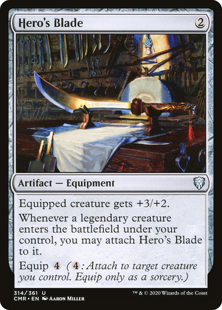 Hero's Blade (314) (CMR-314) - Commander Legends