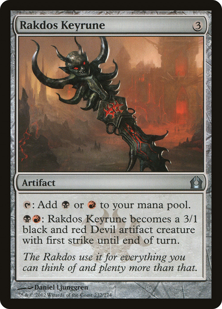 Rakdos Keyrune (RTR-232) - Return to Ravnica Foil