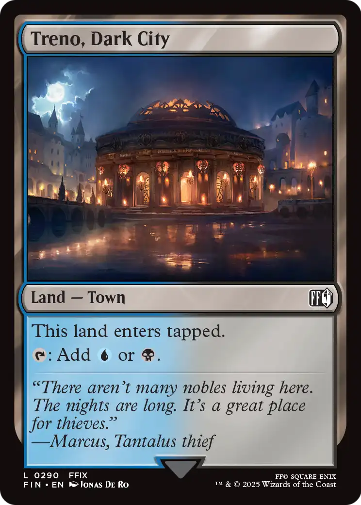 Treno, Dark City (FIN-290) - FINAL FANTASY Foil