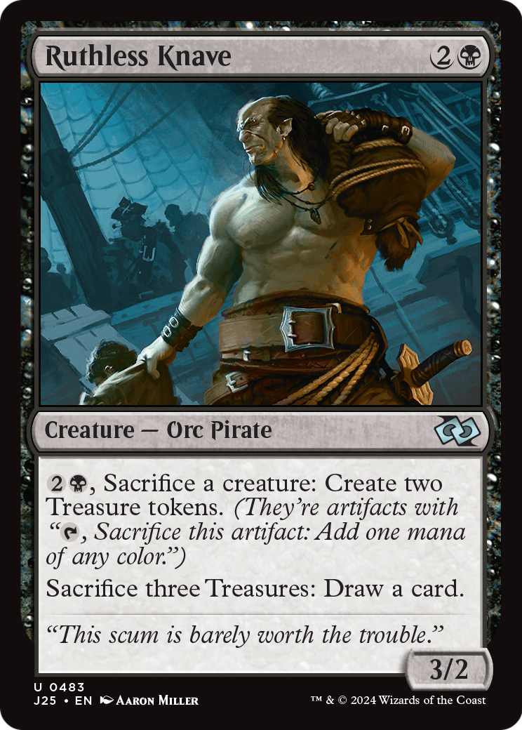 Ruthless Knave (J25-483) - Foundations Jumpstart