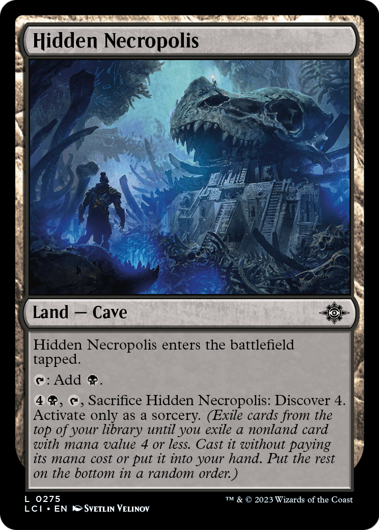 Hidden Necropolis (LCI-275) - The Lost Caverns of Ixalan