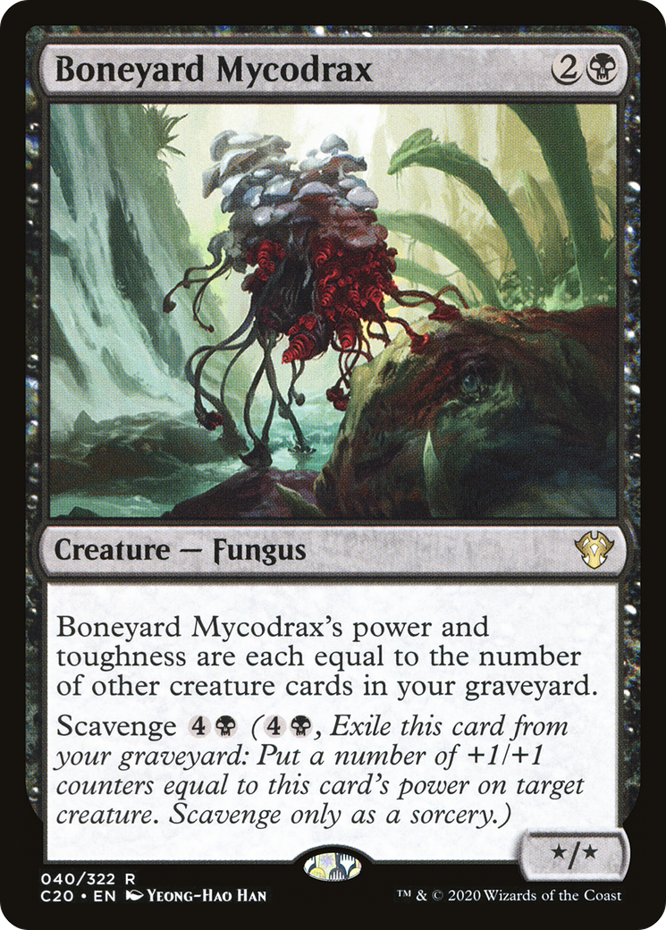 Boneyard Mycodrax (C20-040) - Commander 2020