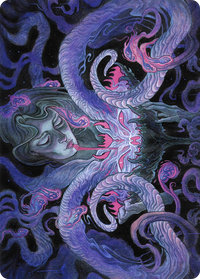 Demonic Bargain // Demonic Bargain (AVOW-030) - Crimson Vow Art Series (Borderless) Foil