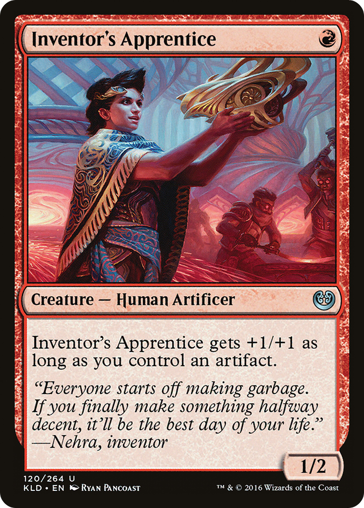 Inventor's Apprentice (KLD-120) - Kaladesh Foil