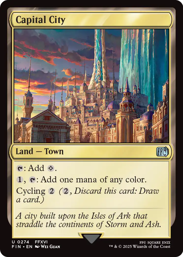 Capital City (FIN-274) - FINAL FANTASY Foil