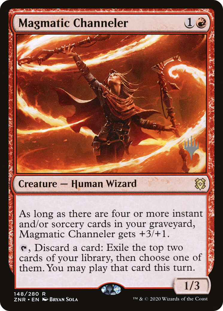 Magmatic Channeler (PPZNR-148) - Zendikar Rising Promos Foil