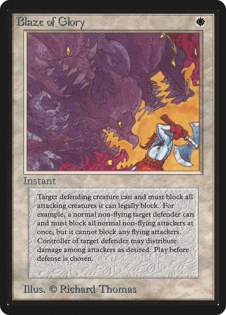 Blaze of Glory (LEB-) - Limited Edition Beta