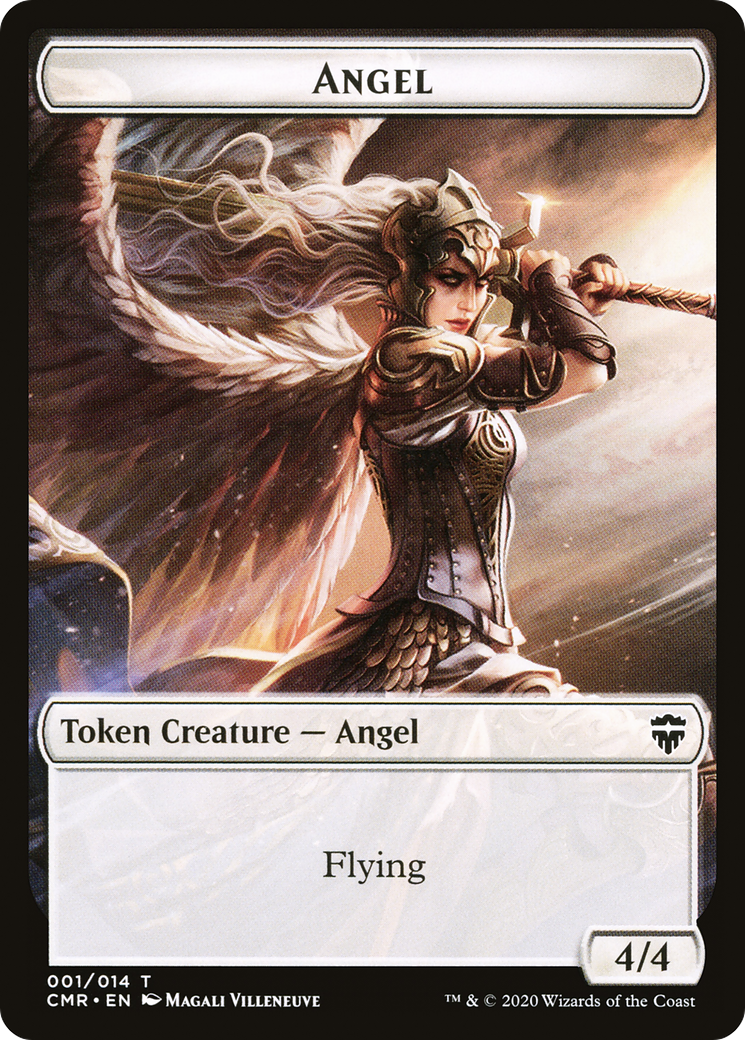 Angel Token (CMR-001) - Commander Legends Tokens