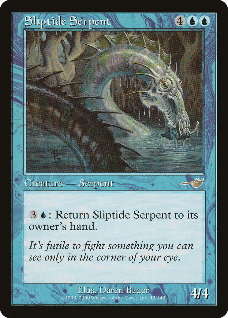 Sliptide Serpent (NMS-043) - Nemesis Foil