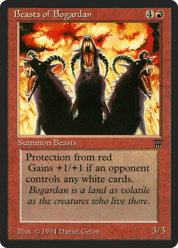 Beasts of Bogardan (LEG-) - Legends