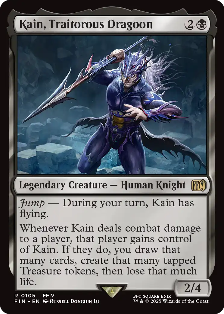 Kain, Traitorous Dragoon (FIN-105) - FINAL FANTASY
